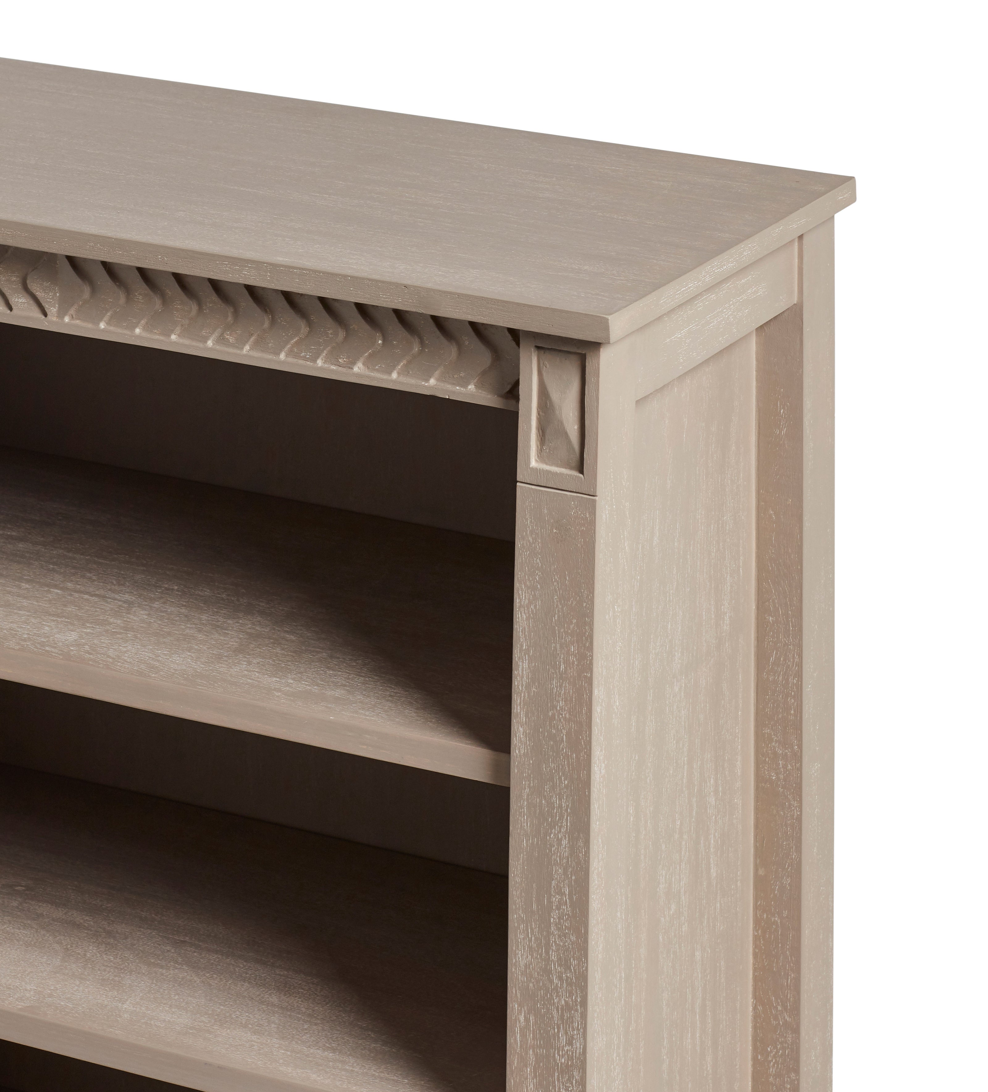 Castellau Bookcase - Low - Natural