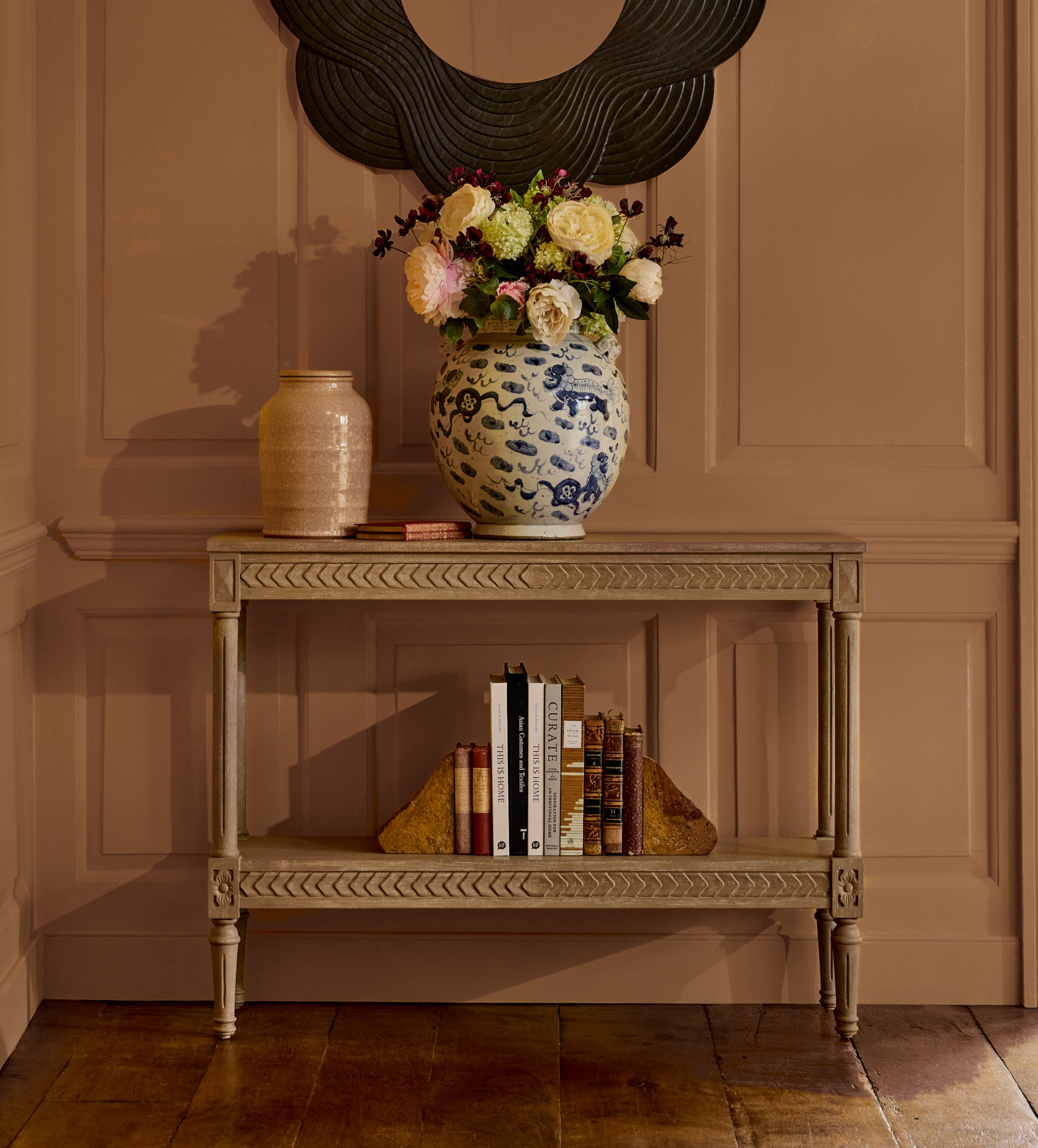 Castellau Console Table - Natural