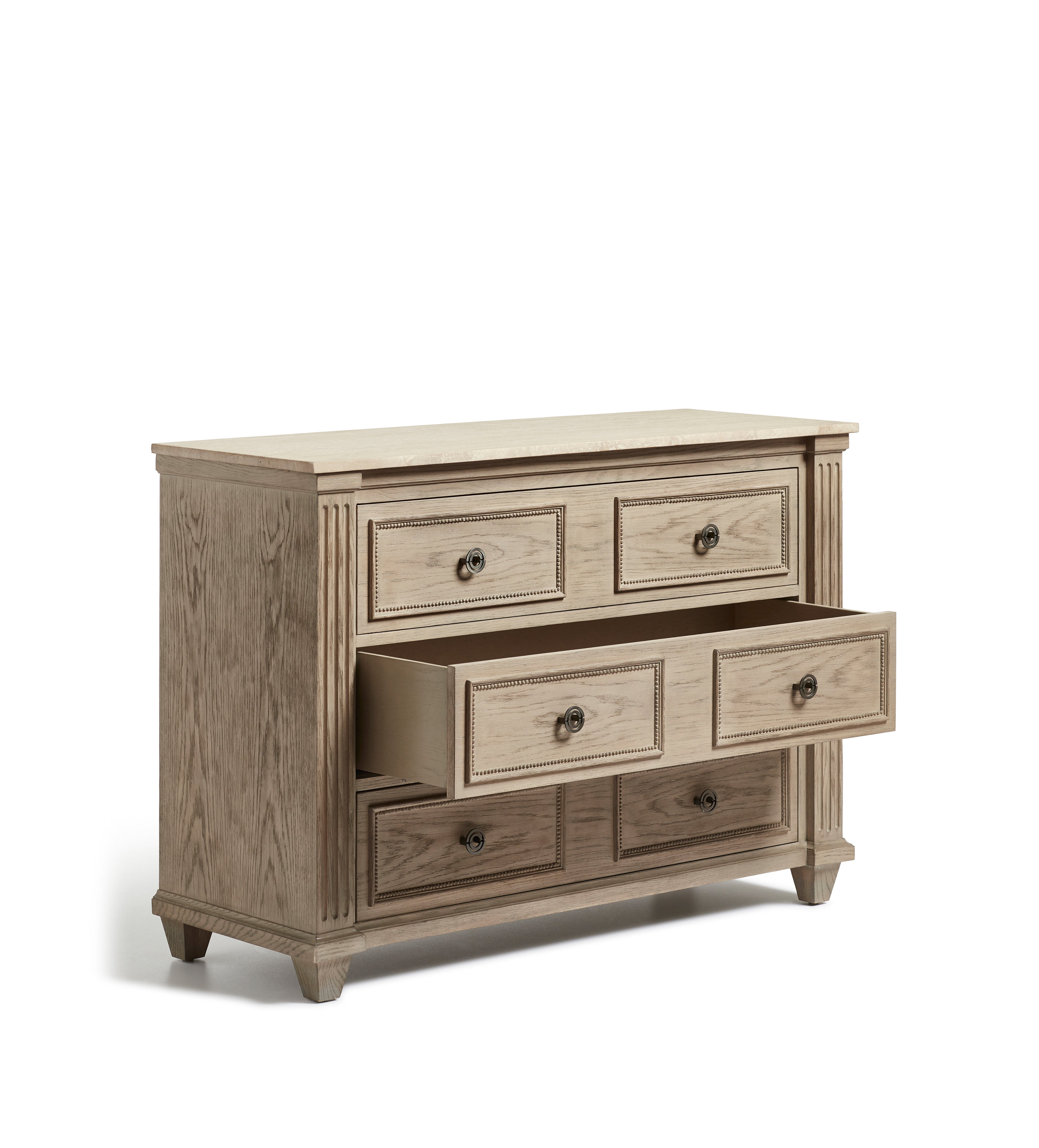 draw drawers ラウンドカットT Vineyard Four Drawer Dresser