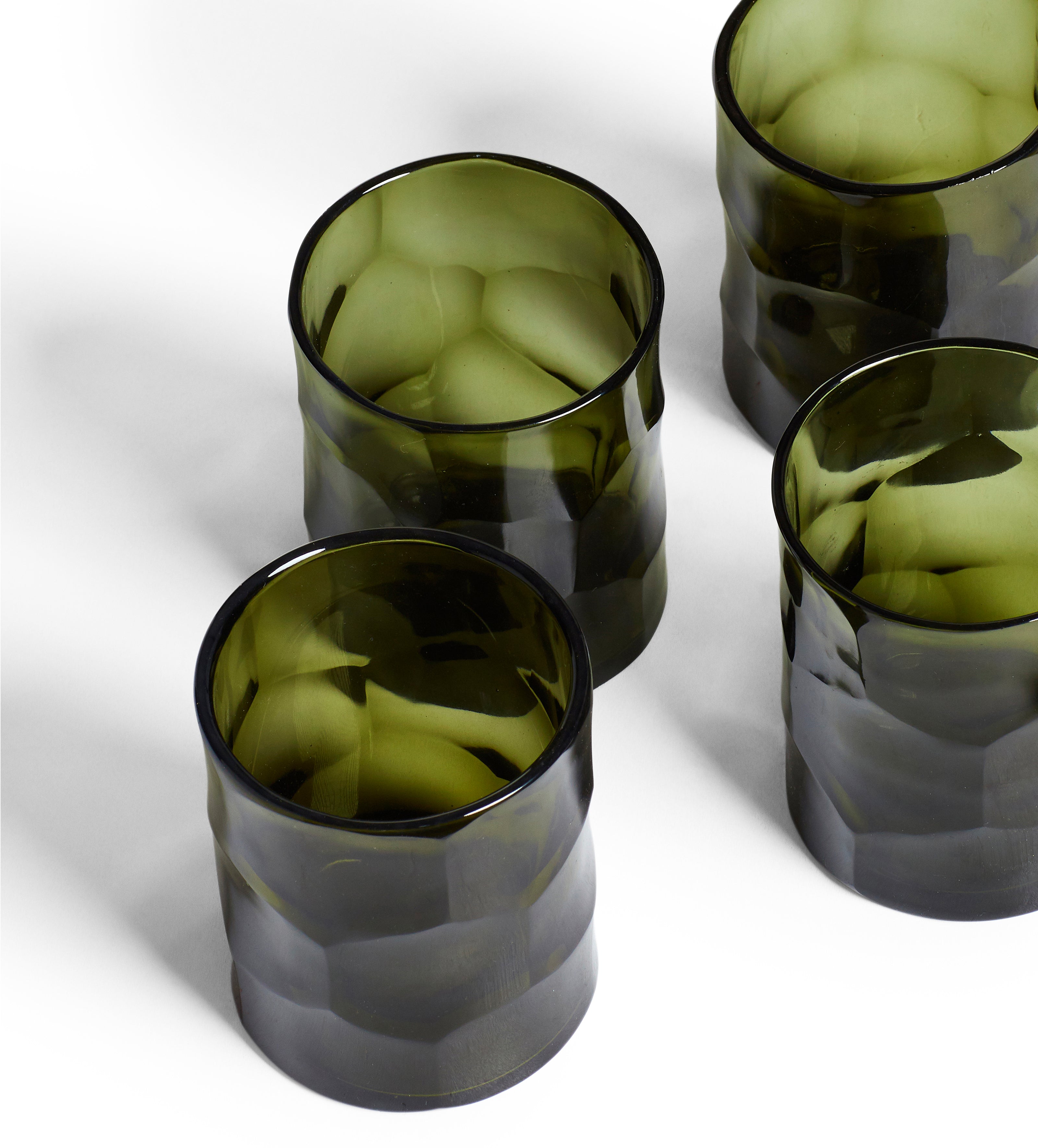 Chaar Tumblers - Set of Four - Green