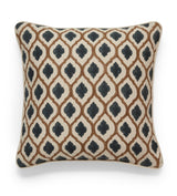 Chadhana Cushion Cover - Caramel/Air Force Blue