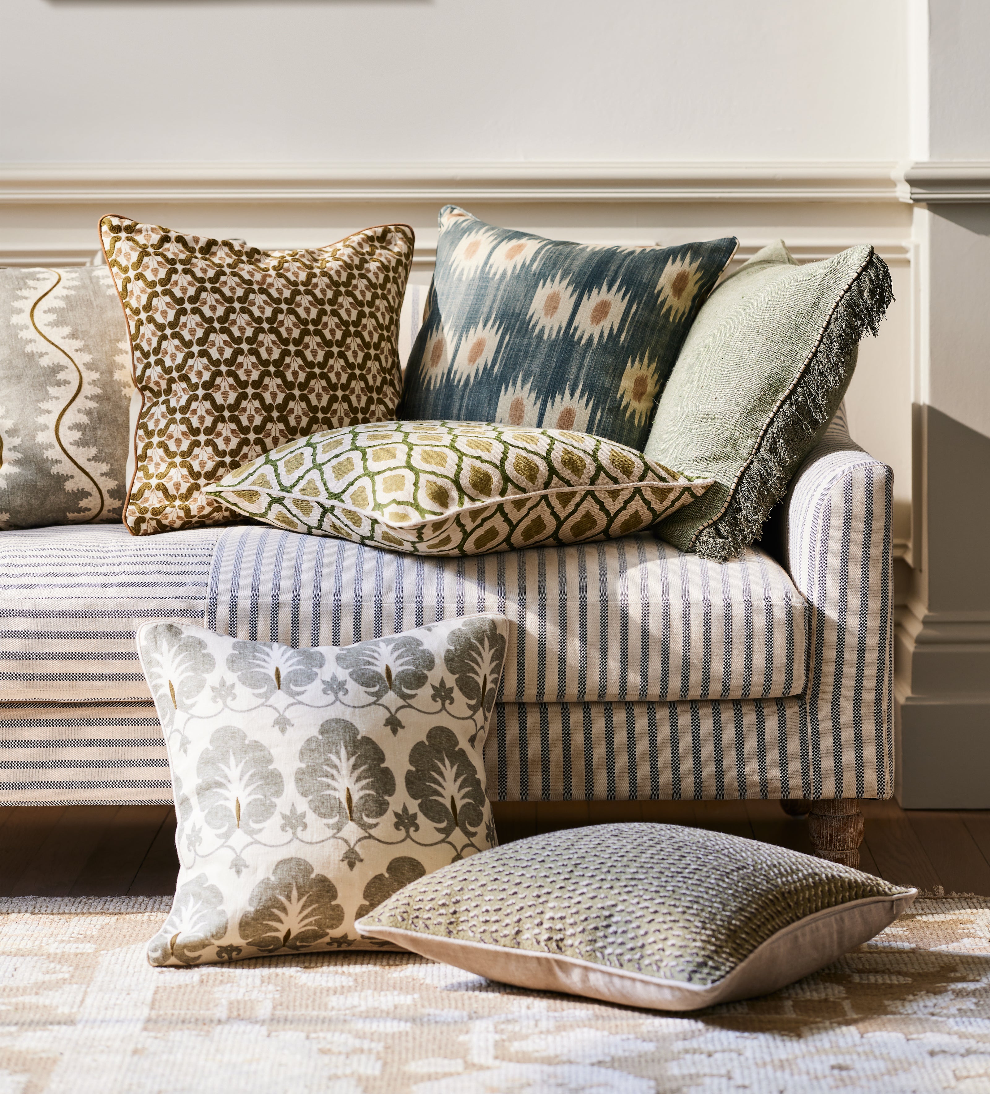 Chadhana Cushion Cover - Spruce