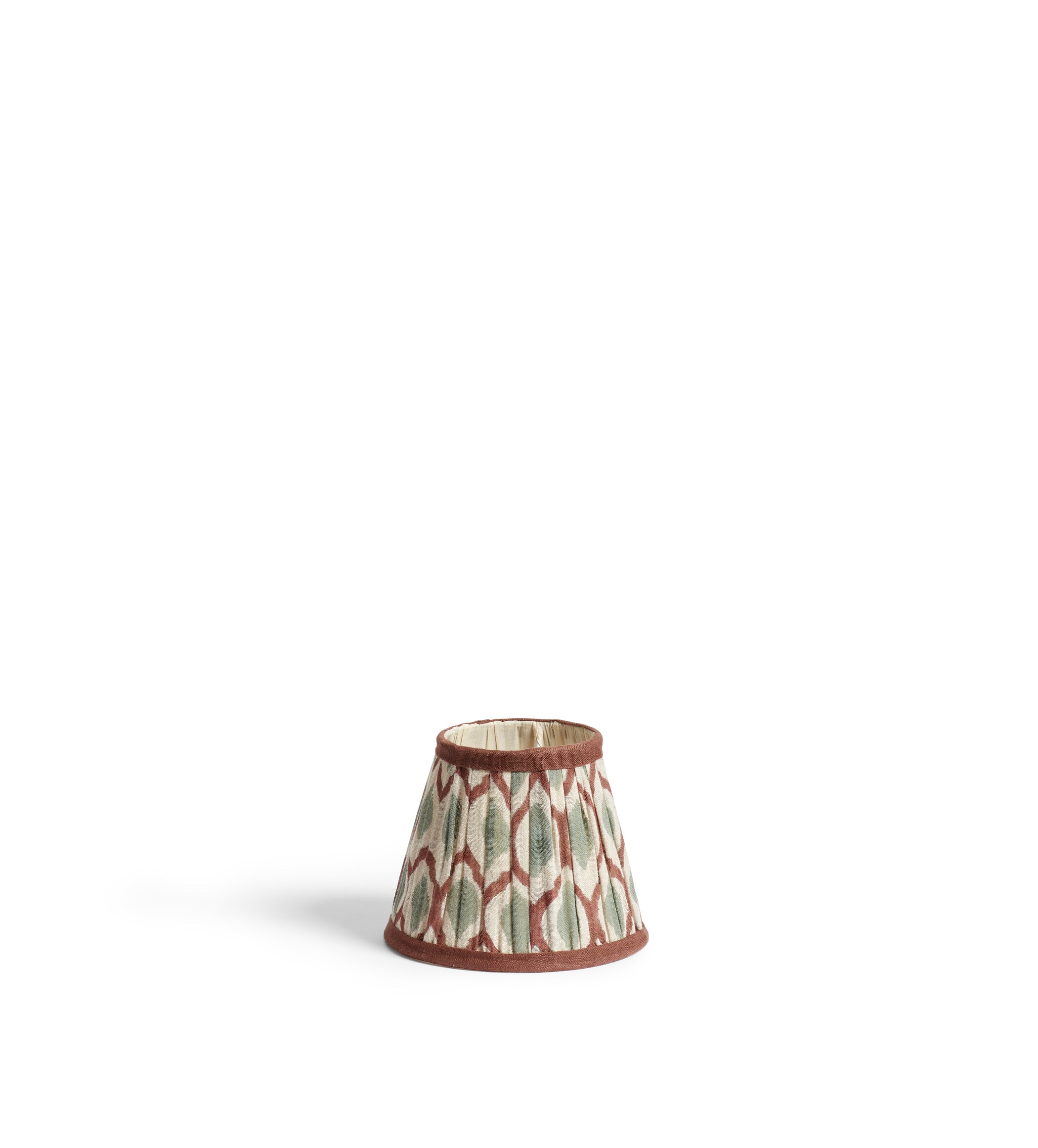 Chadhana Lampshade 17cm - Washed Orange & Air Force Blue