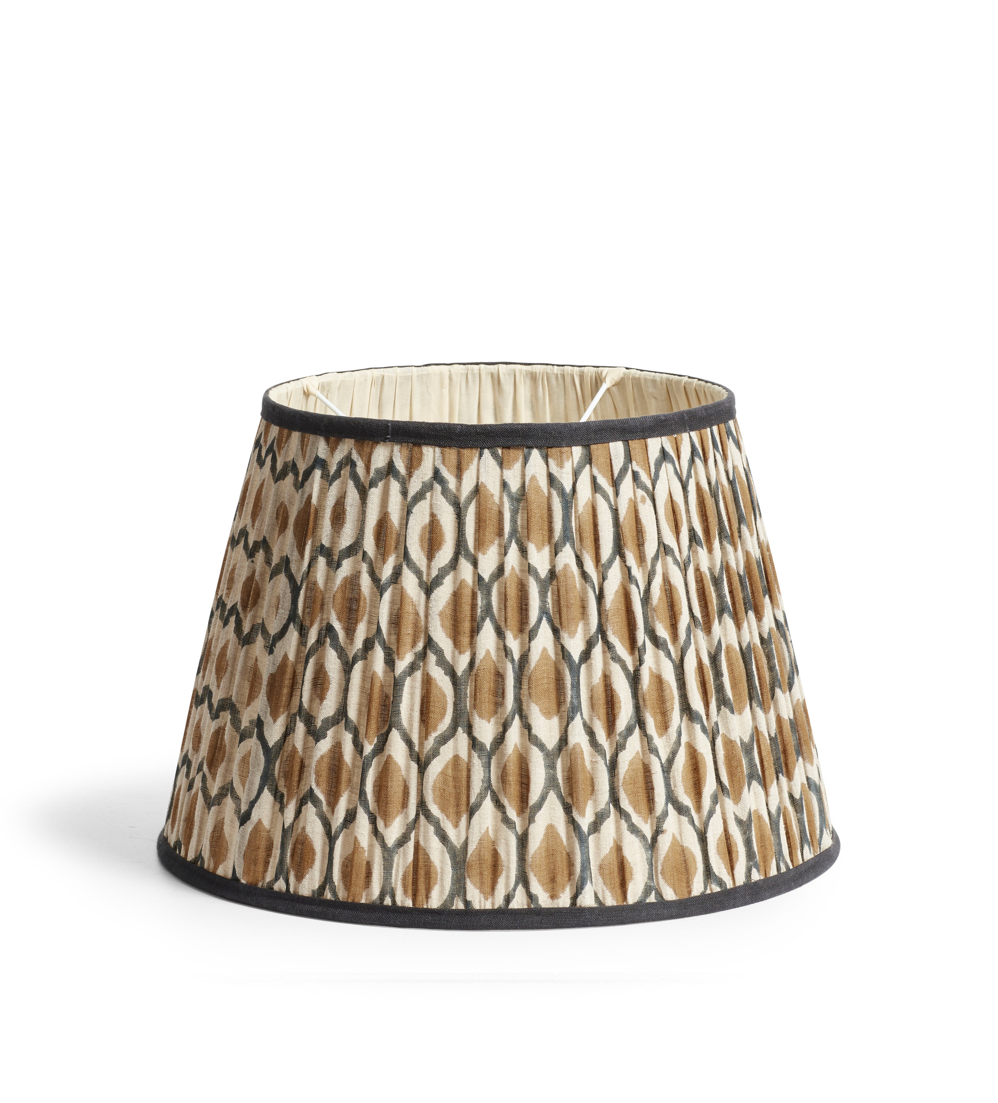 Chadhana Lampshade 45cm - Washed Orange & Air Force Blue