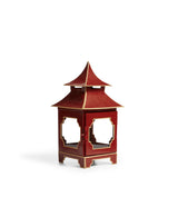 Chamak Table Lantern - Red