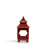 Chamak Table Lantern - Red