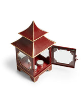 Chamak Table Lantern - Red