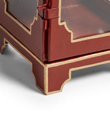Chamak Table Lantern - Red