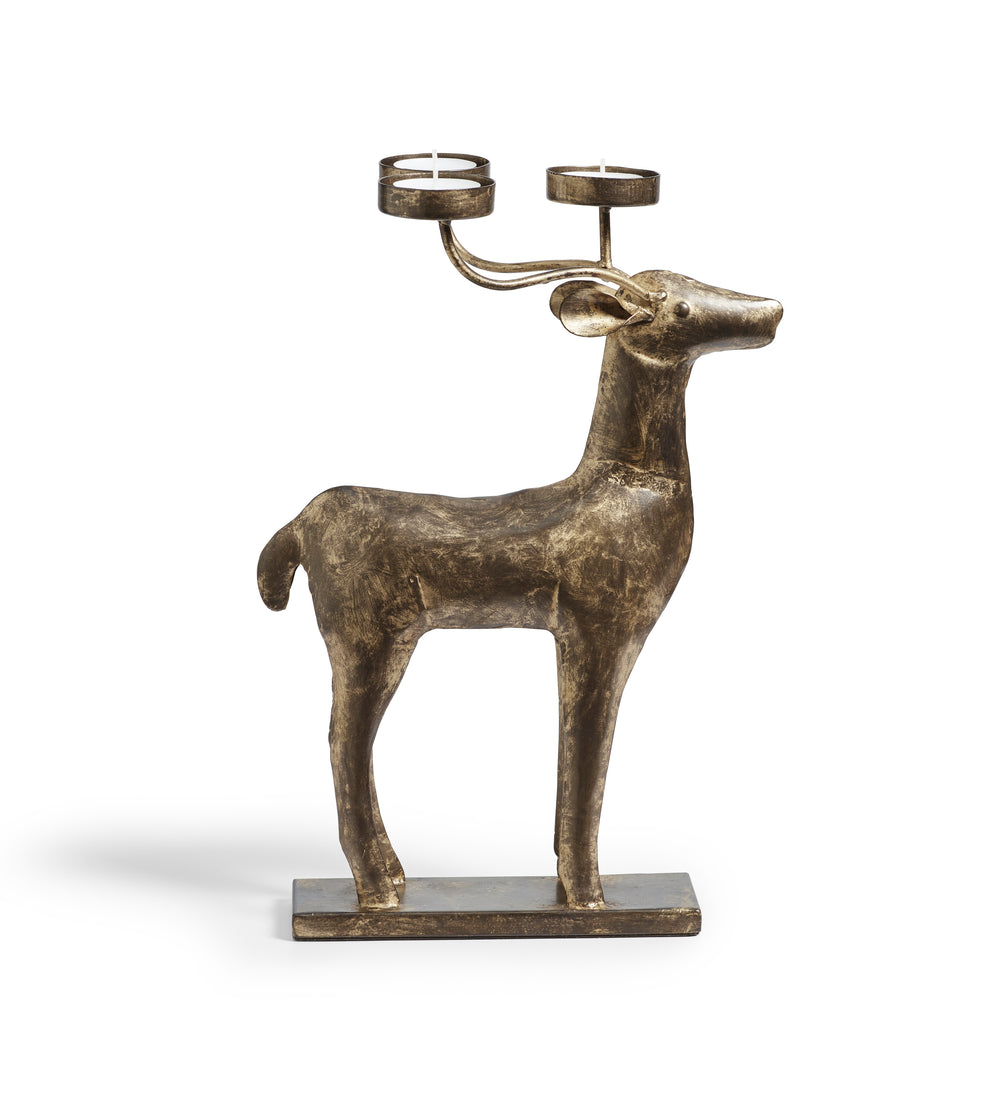 Charborough Tealight Holder - Rubbed Bronze