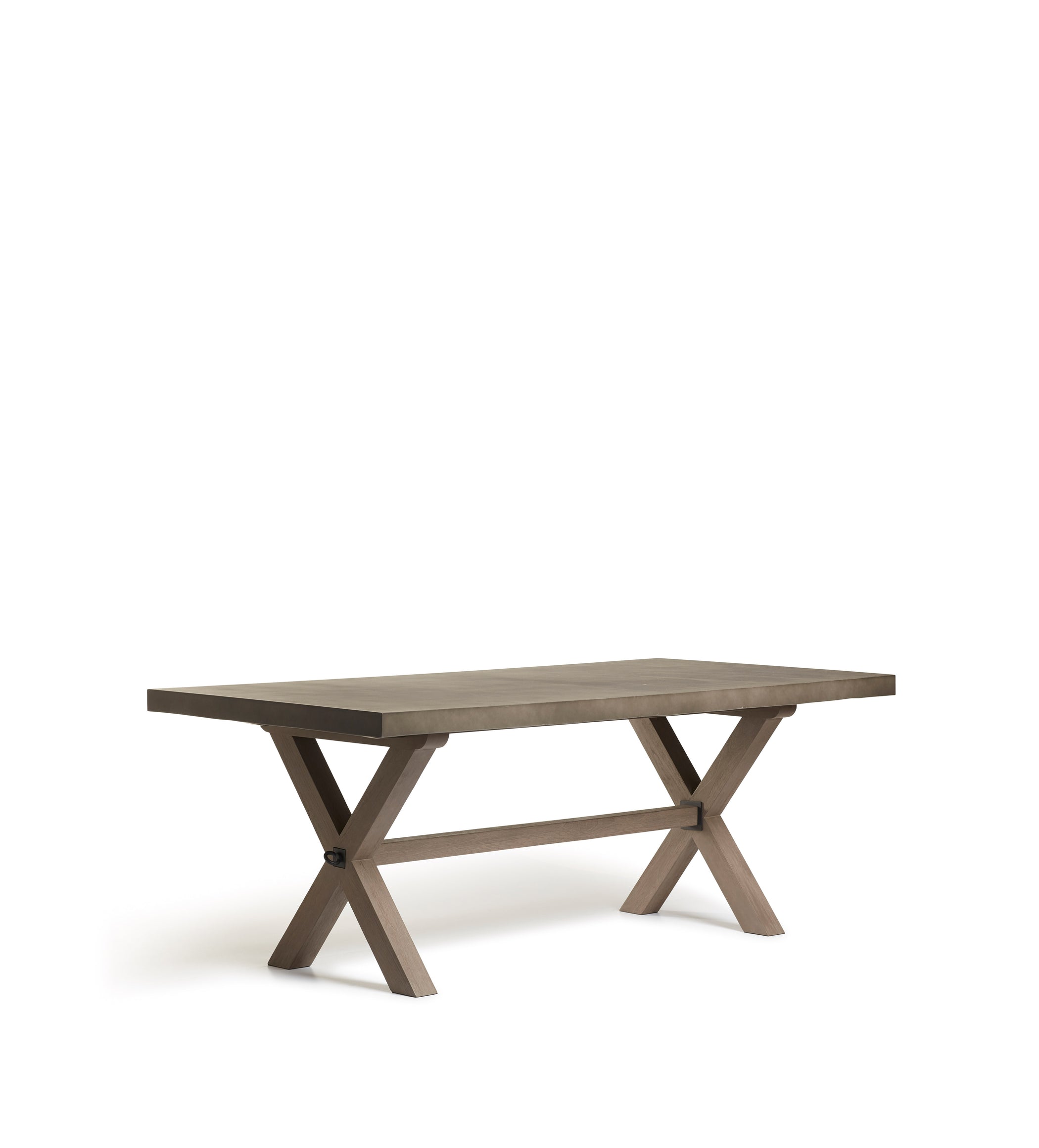 Charing Indoor/Outdoor Dining Table - Ash Grey