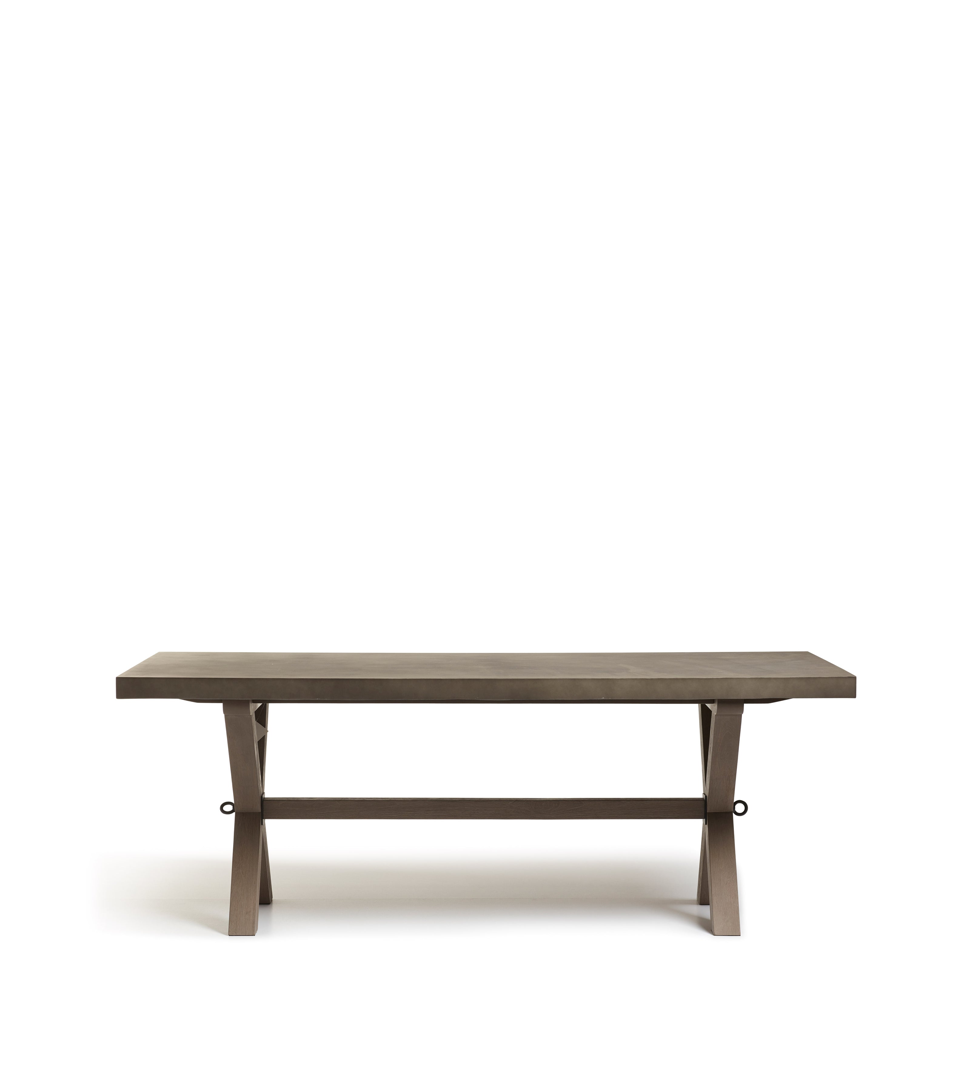 Charing Indoor/Outdoor Dining Table - Ash Grey
