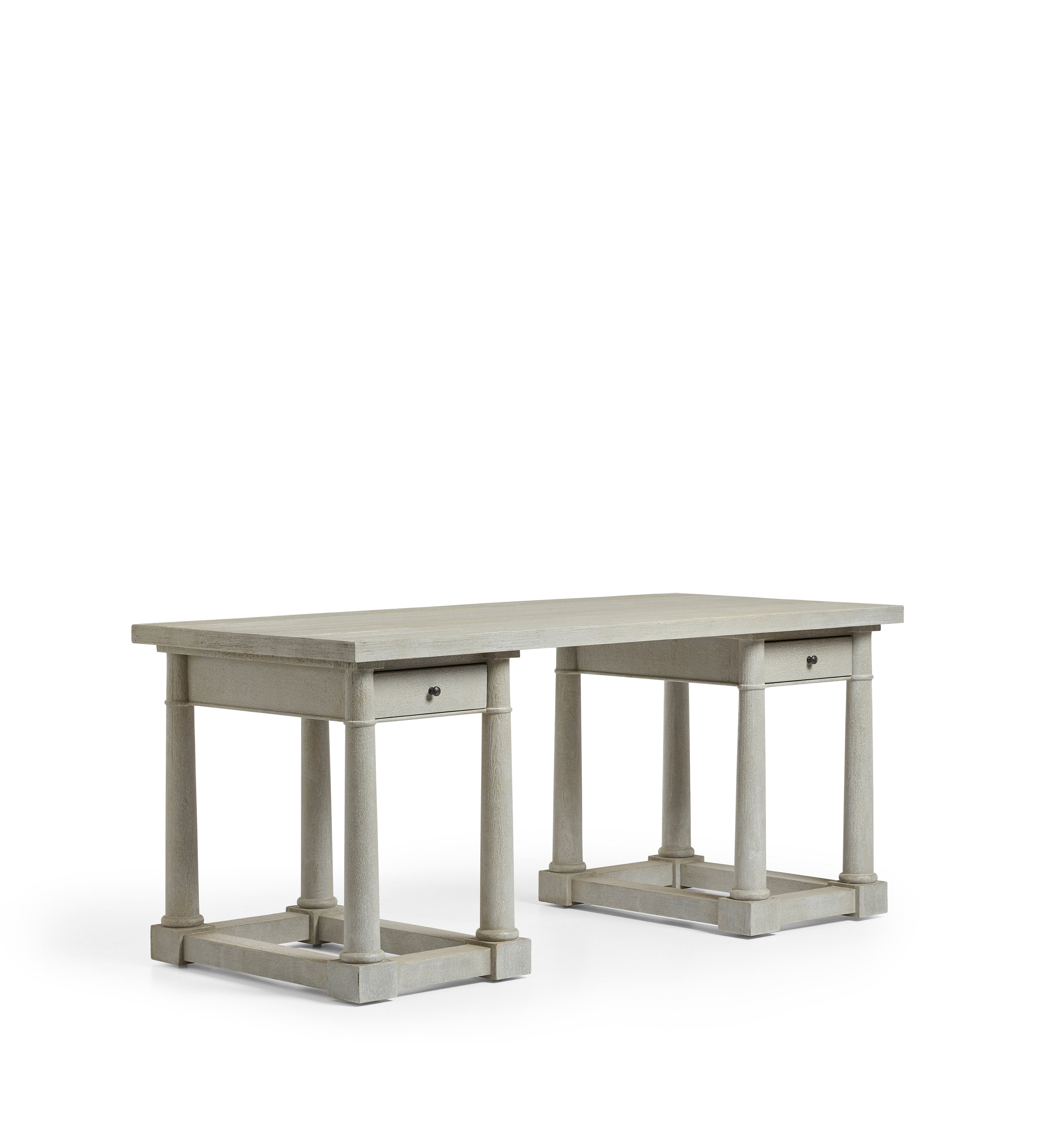 Chawton Desk - Warm Grey