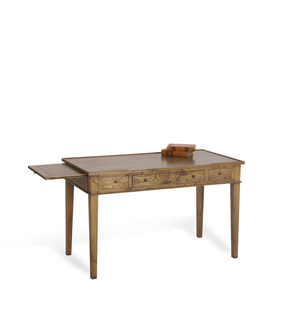 Chinon Antique Oak Desk - Oak