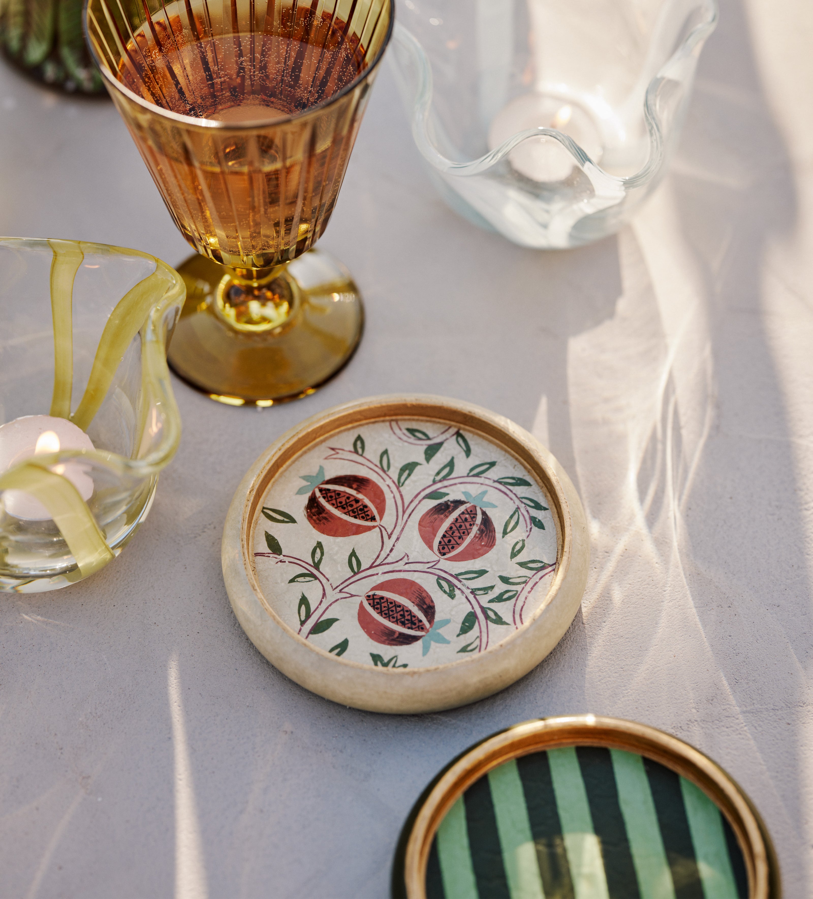 Chitra Coasters - Set of Four - Multi