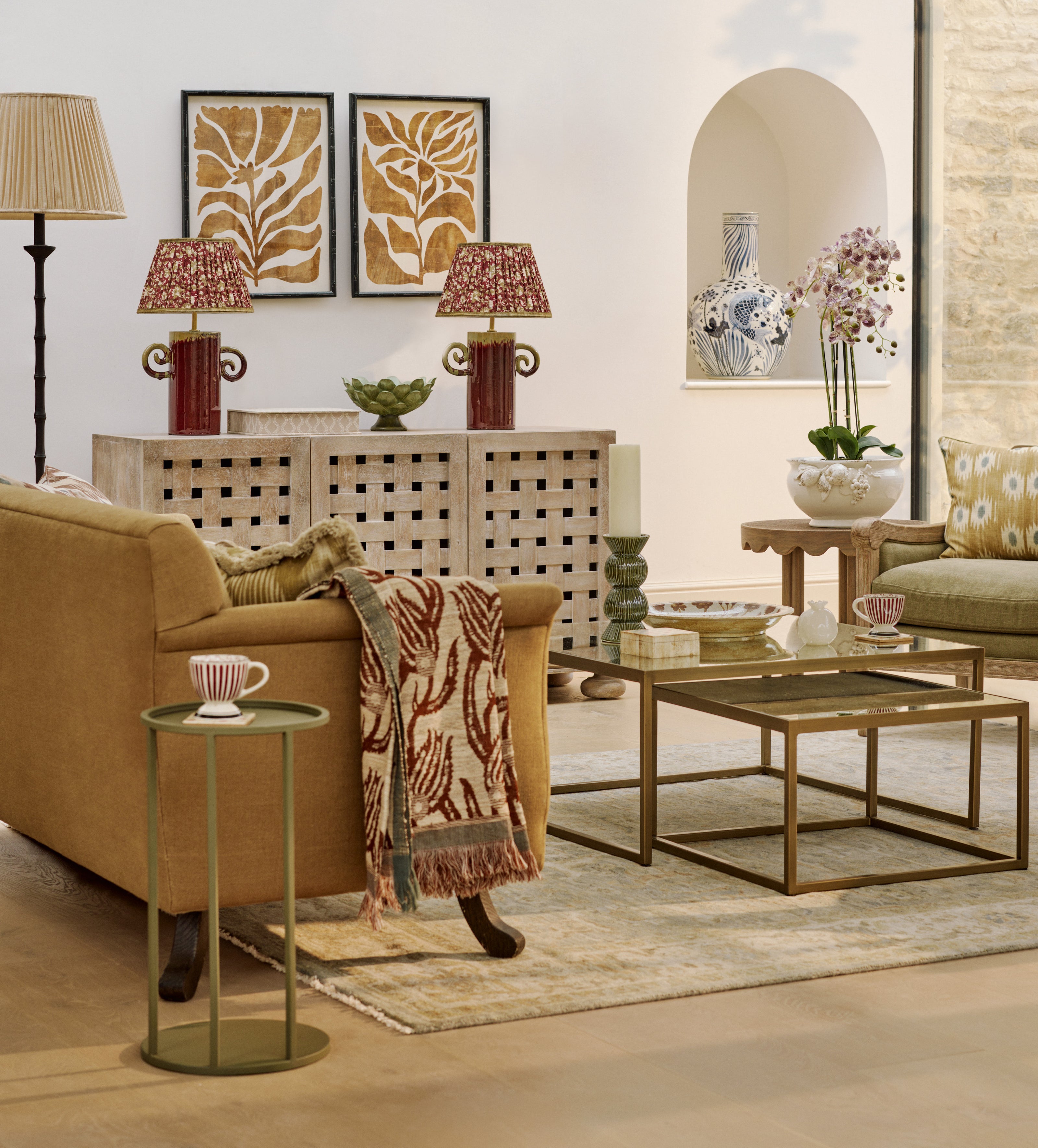 Chota Side Table - Lichen