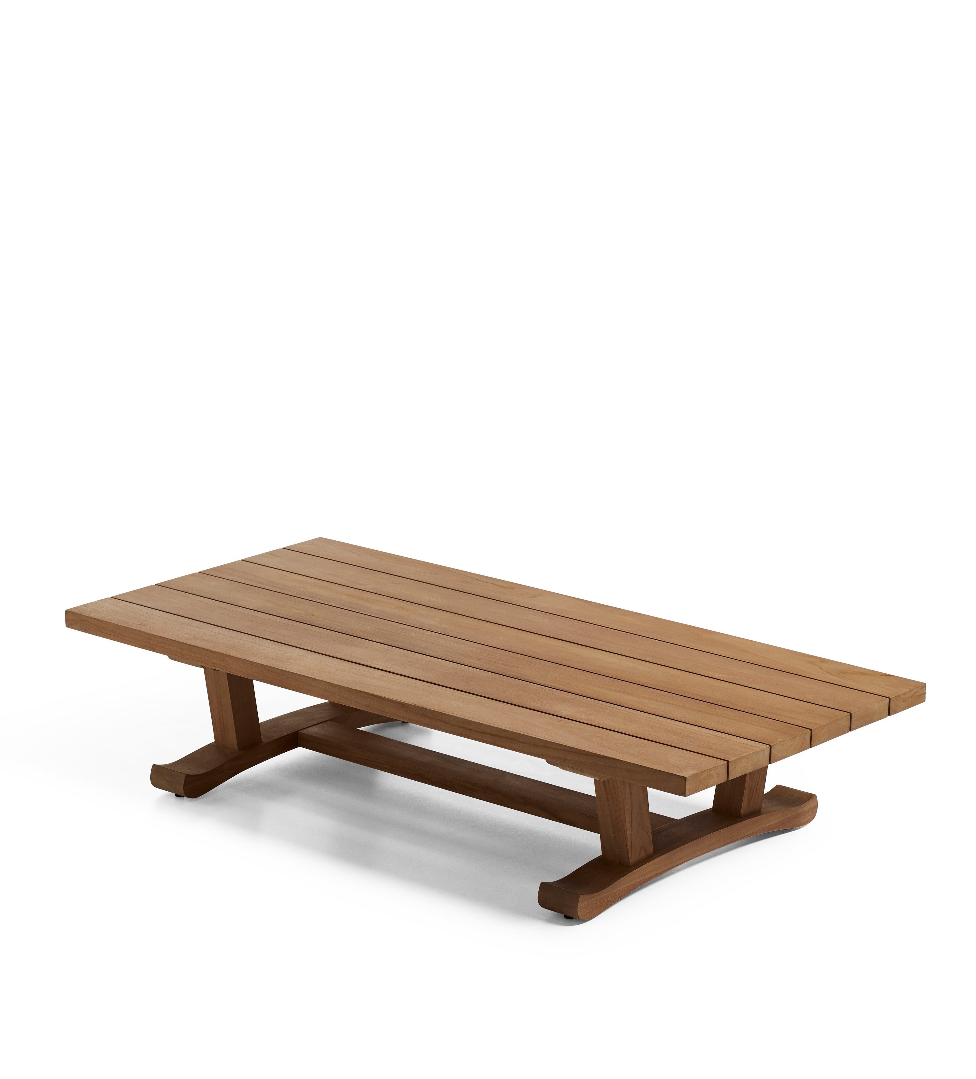 Cintre Coffee Table - Natural Teak