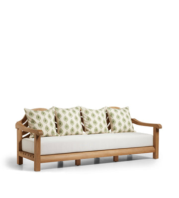 Cintre Sofa - Natural Teak