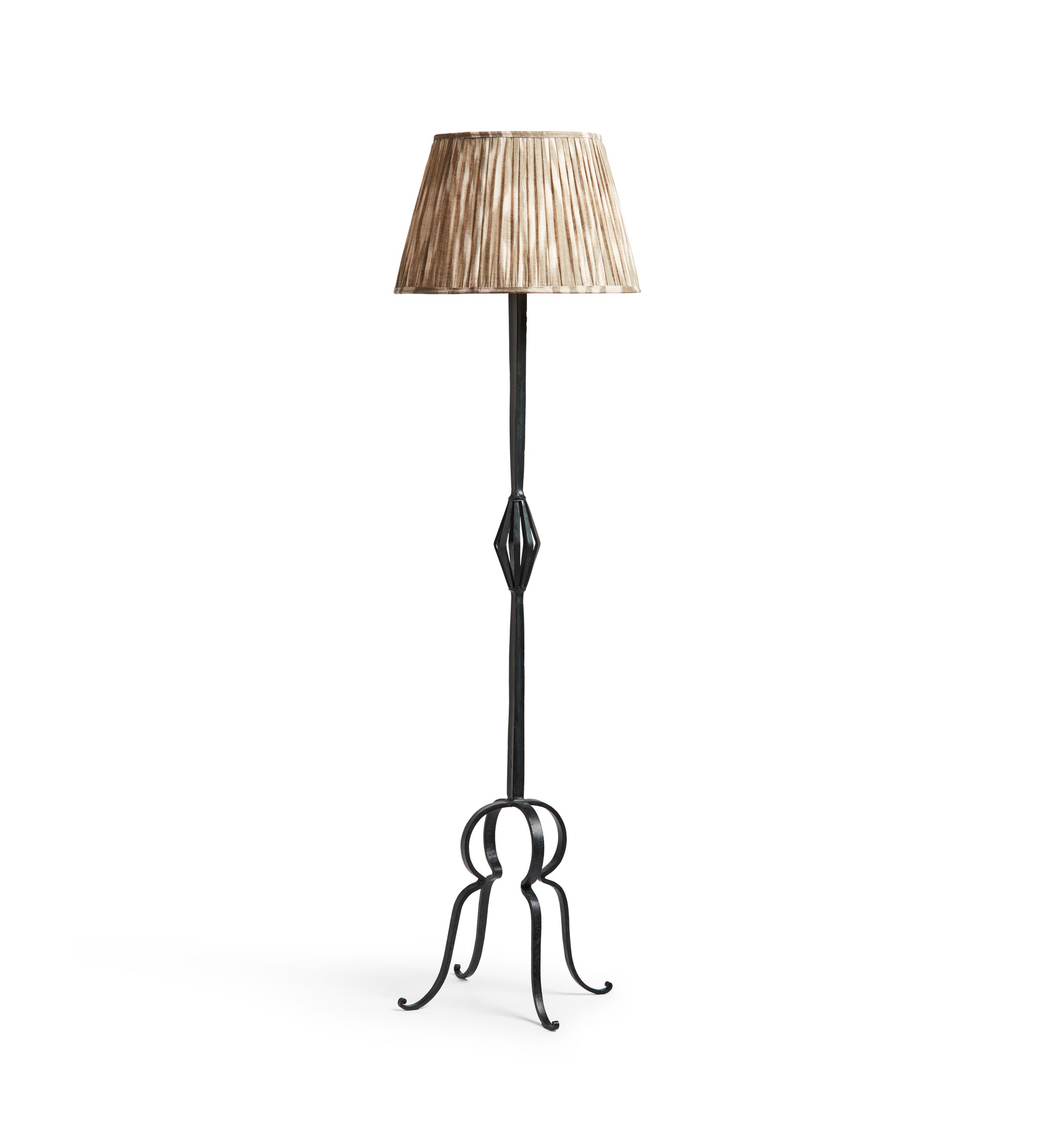 Clementina Floor Lamp Base - Verdigris
