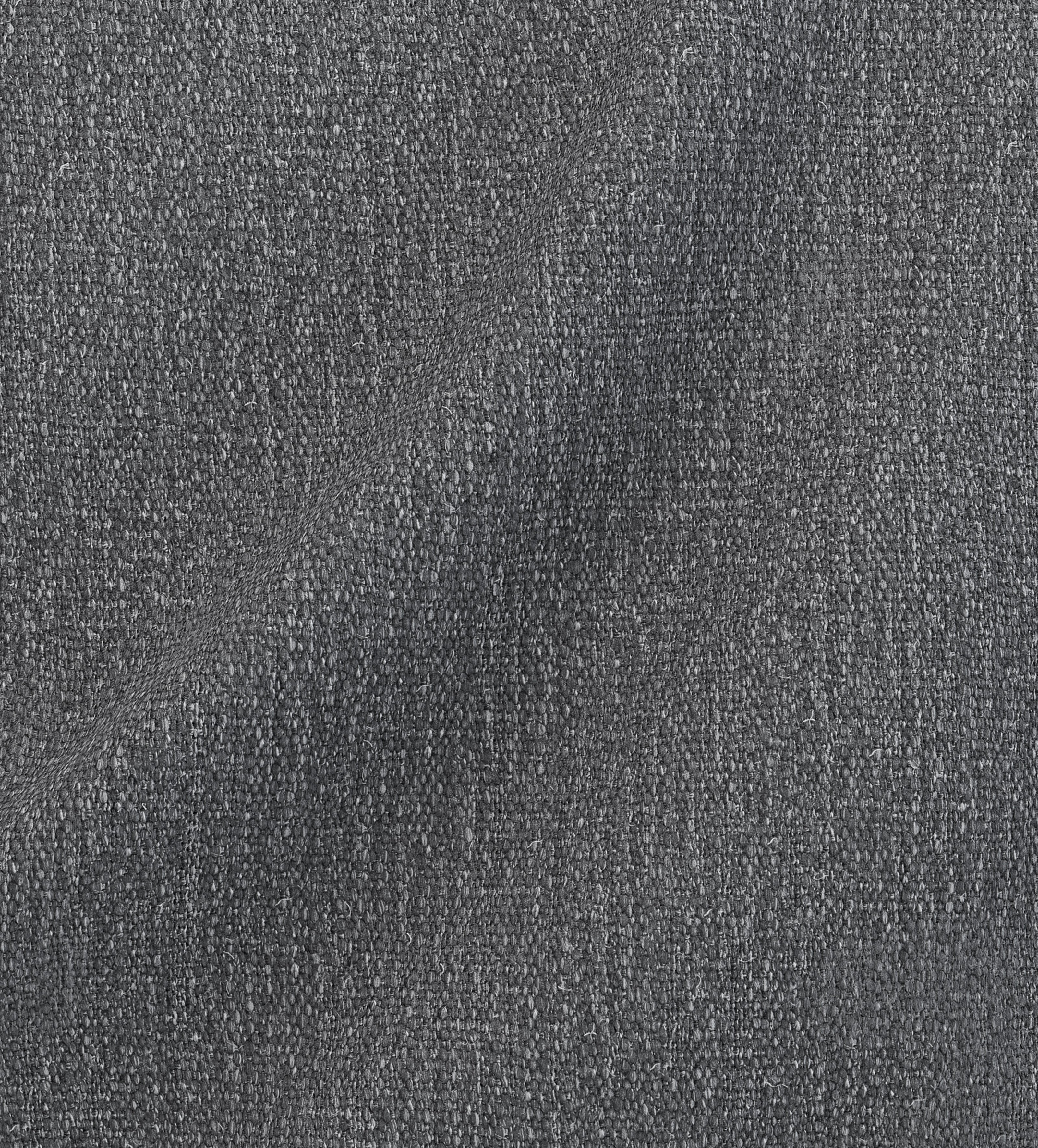 Clever Linen Fabric Swatch - Anthracite