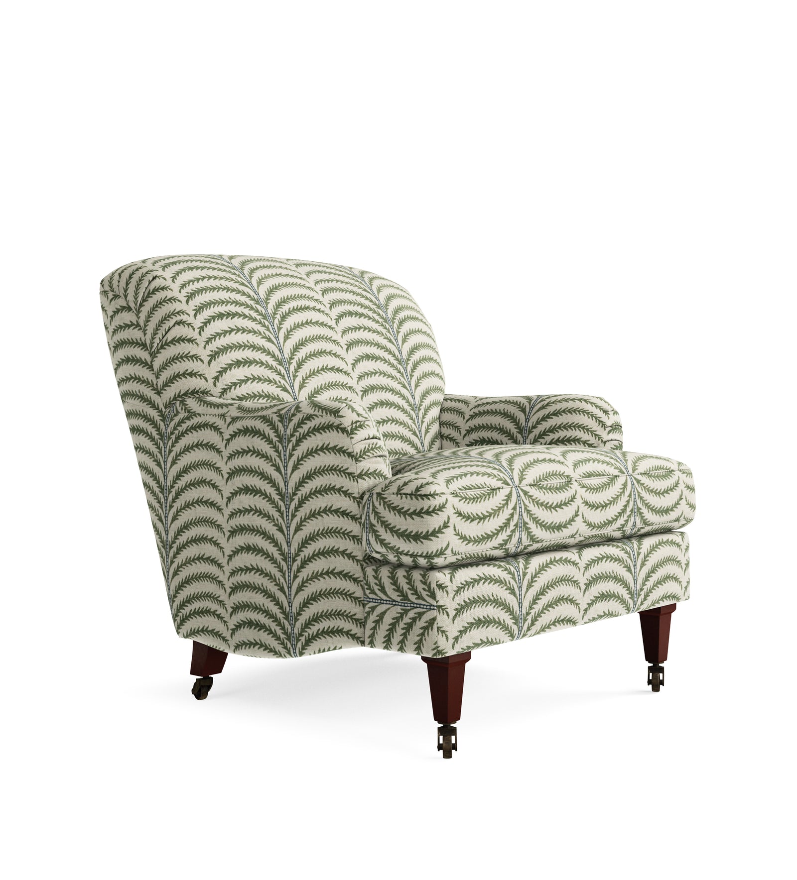 Coleridge Armchair Areca - Spruce/White