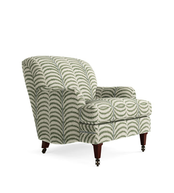 Coleridge Armchair Areca - Spruce/White