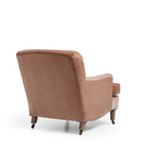 Coleridge Velvet Armchair - Apricot