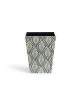 Cornelia Wastepaper Bin - Dirty Orange/Blue