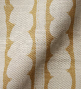 Print Huaca Cotton Fabric Swatch - Dijon
