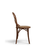 Croix Rattan Dining Chair - Burnt Oak