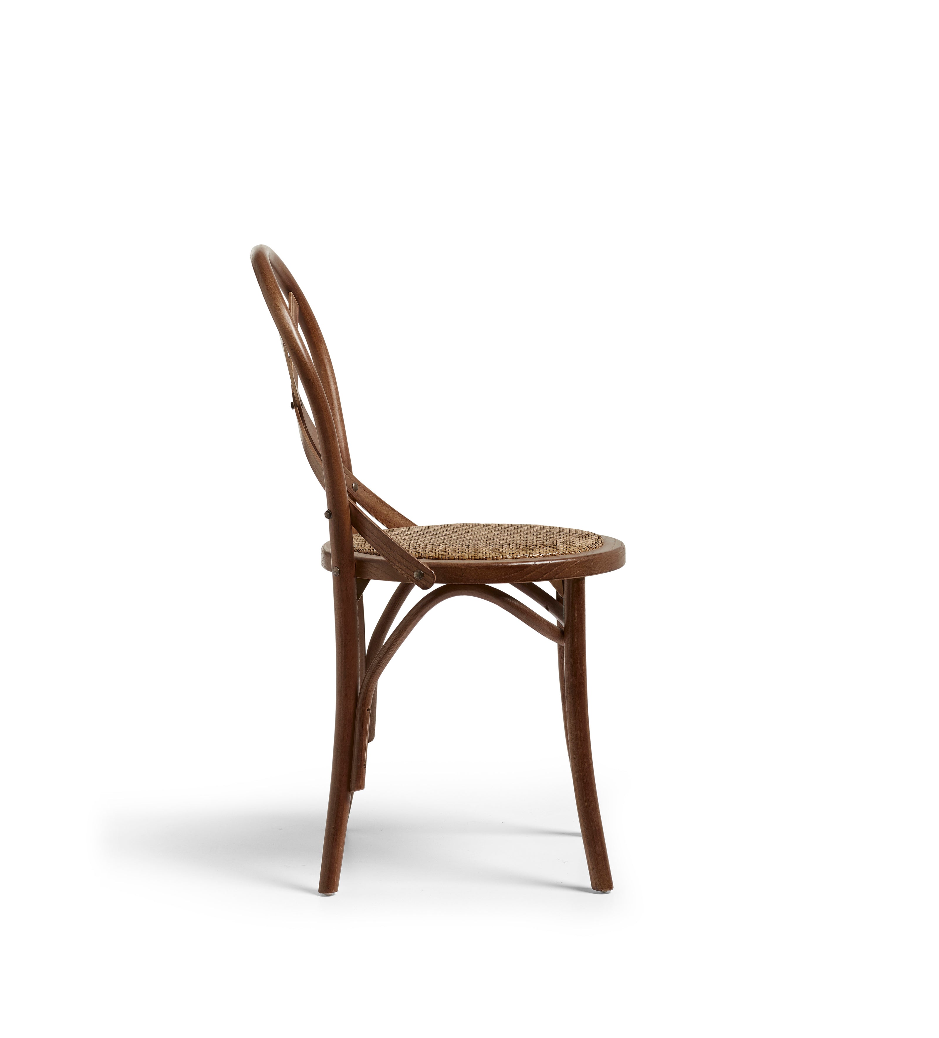 Croix Rattan Dining Chair - Burnt Oak
