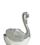 Cygne Candle Holders Pair - Silver