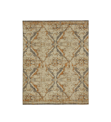 Delara Rug 244x305cm - Dirty Orange/Blue