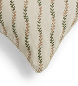 Delen Leaf Cushion Cover - Eau de Nil/Bronze