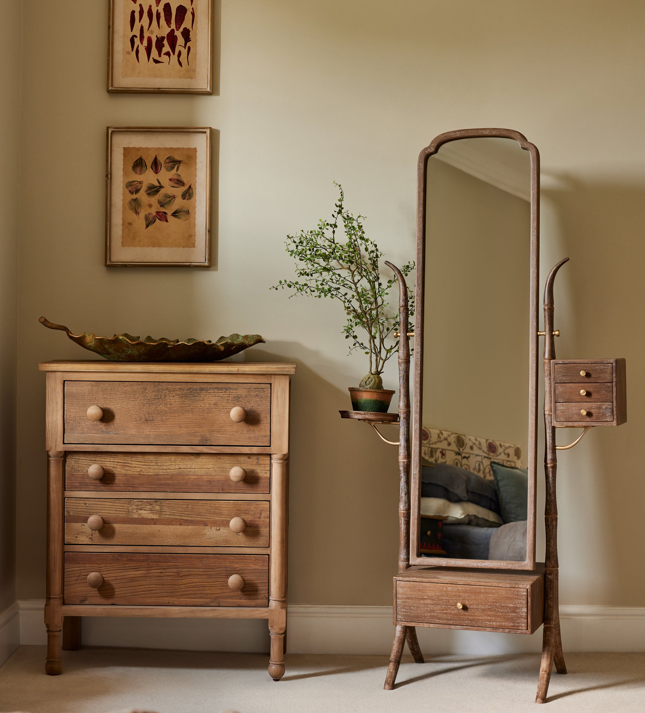 Dorothy Chest of Drawers - Natural Recycled Elm