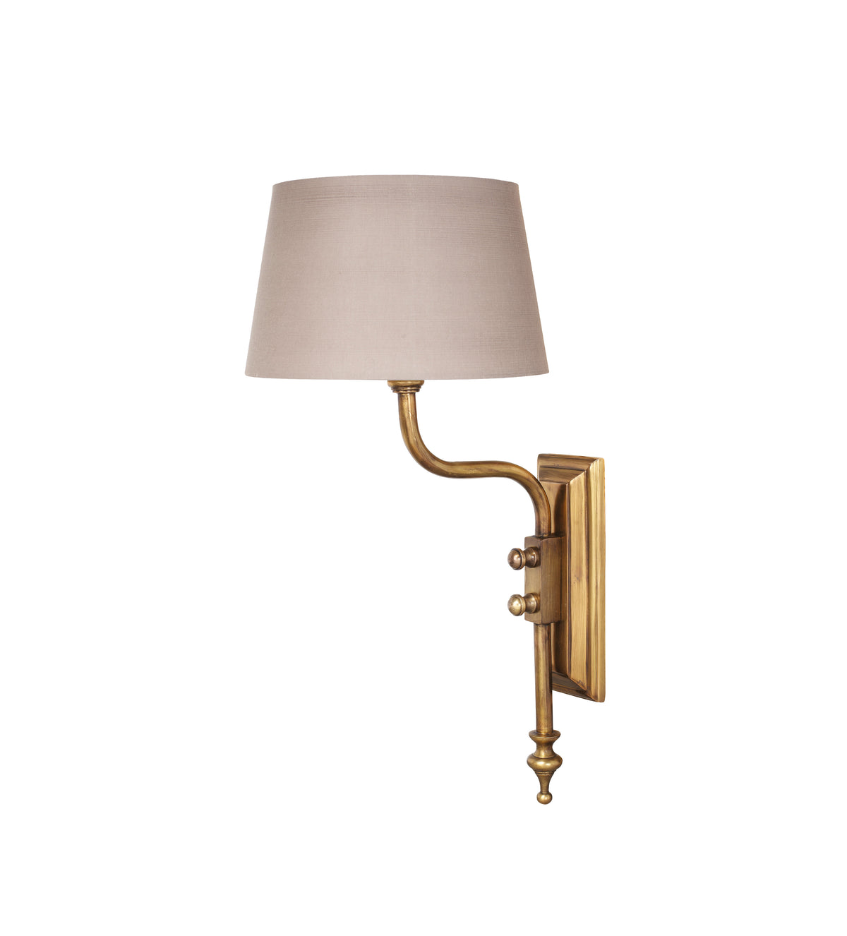 Dover Wall Lamp Antique Brass