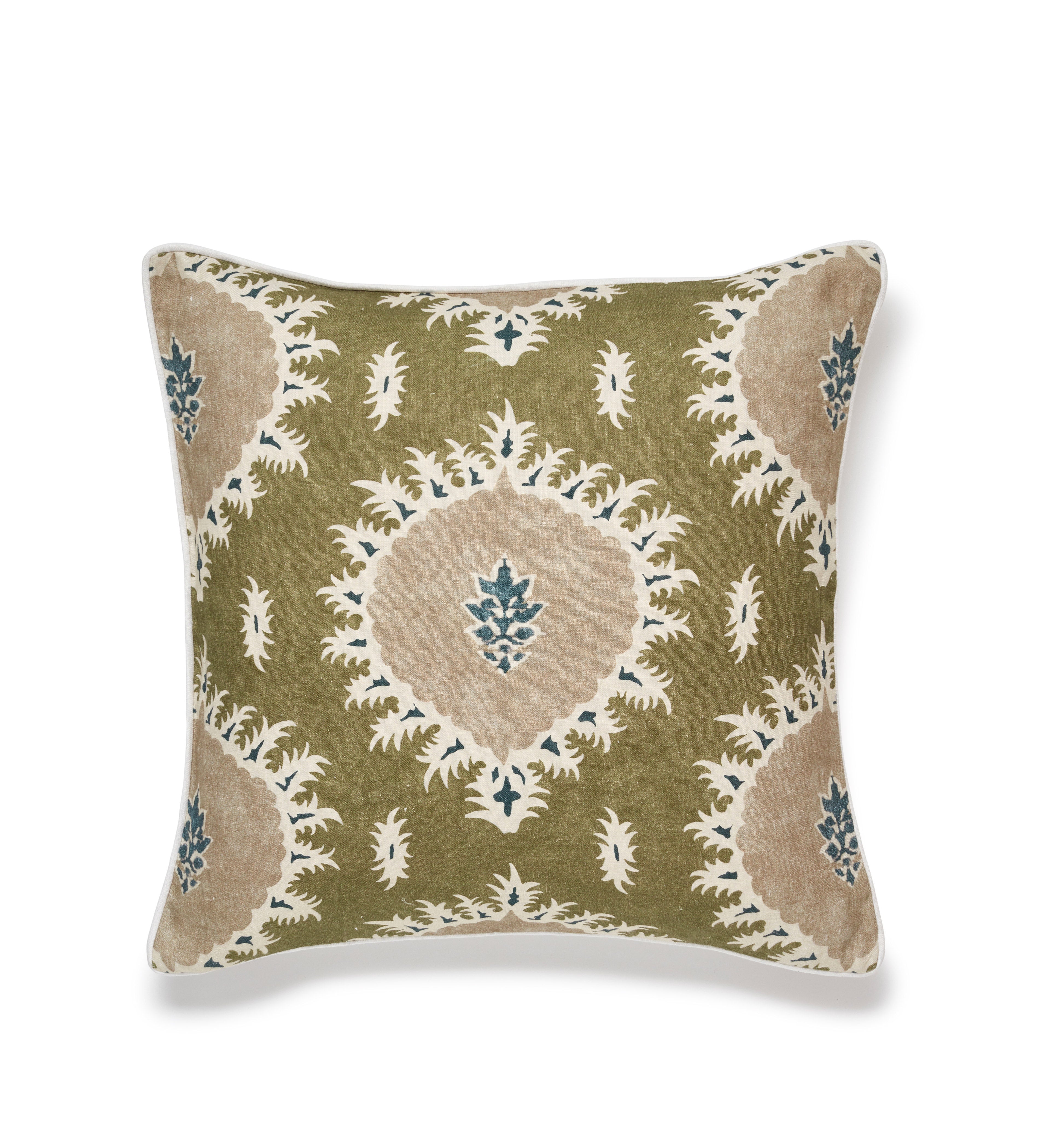 oldmountain veroa cushion cover カーキ oldmountain veroa cushion cover カーキ