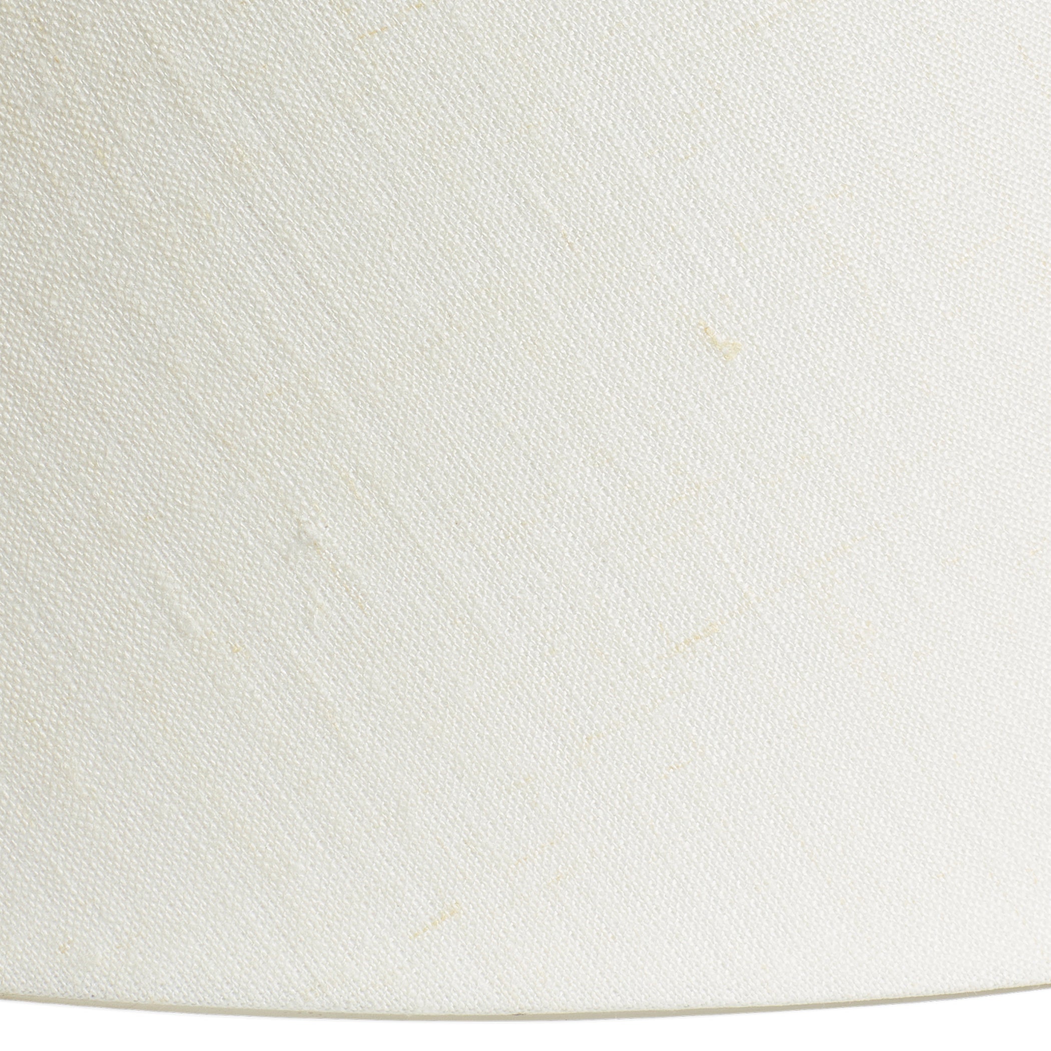 Drum Linen Lampshade 35cm - Off-White