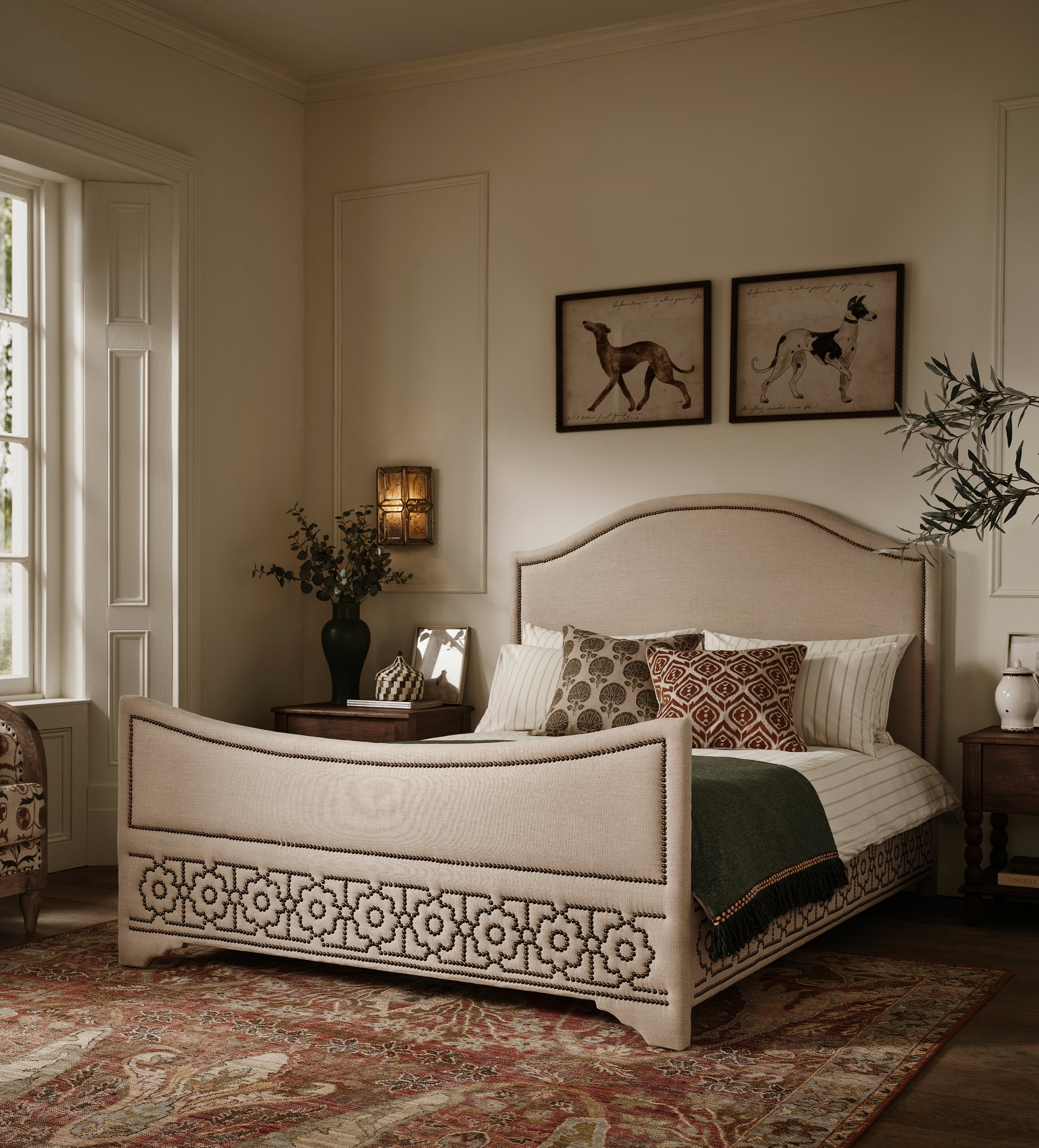 Durbar Bed - Super King - Natural