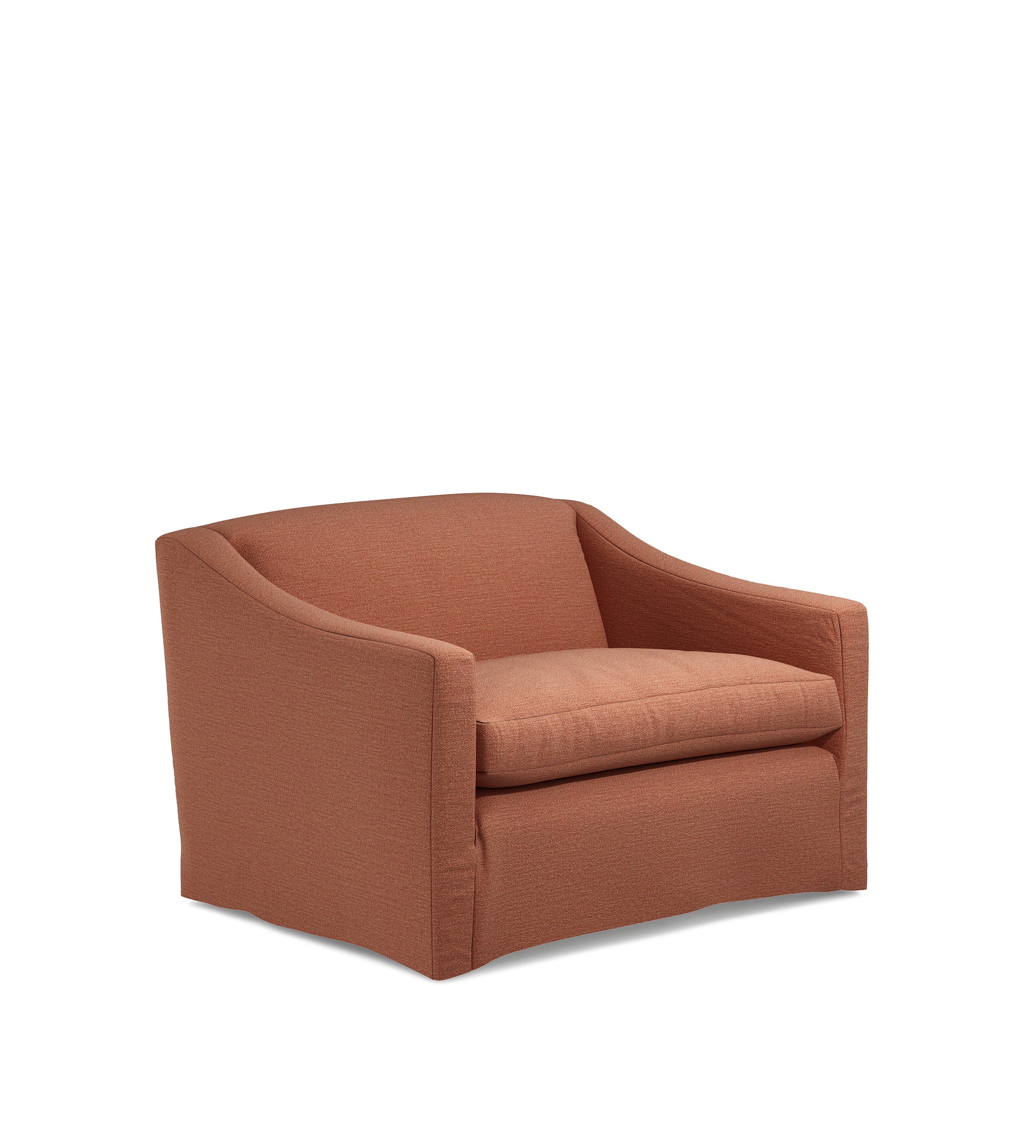 COVER ONLY - Egerton Clever Linen Loose Cover for Loveseat - Sugar Almond