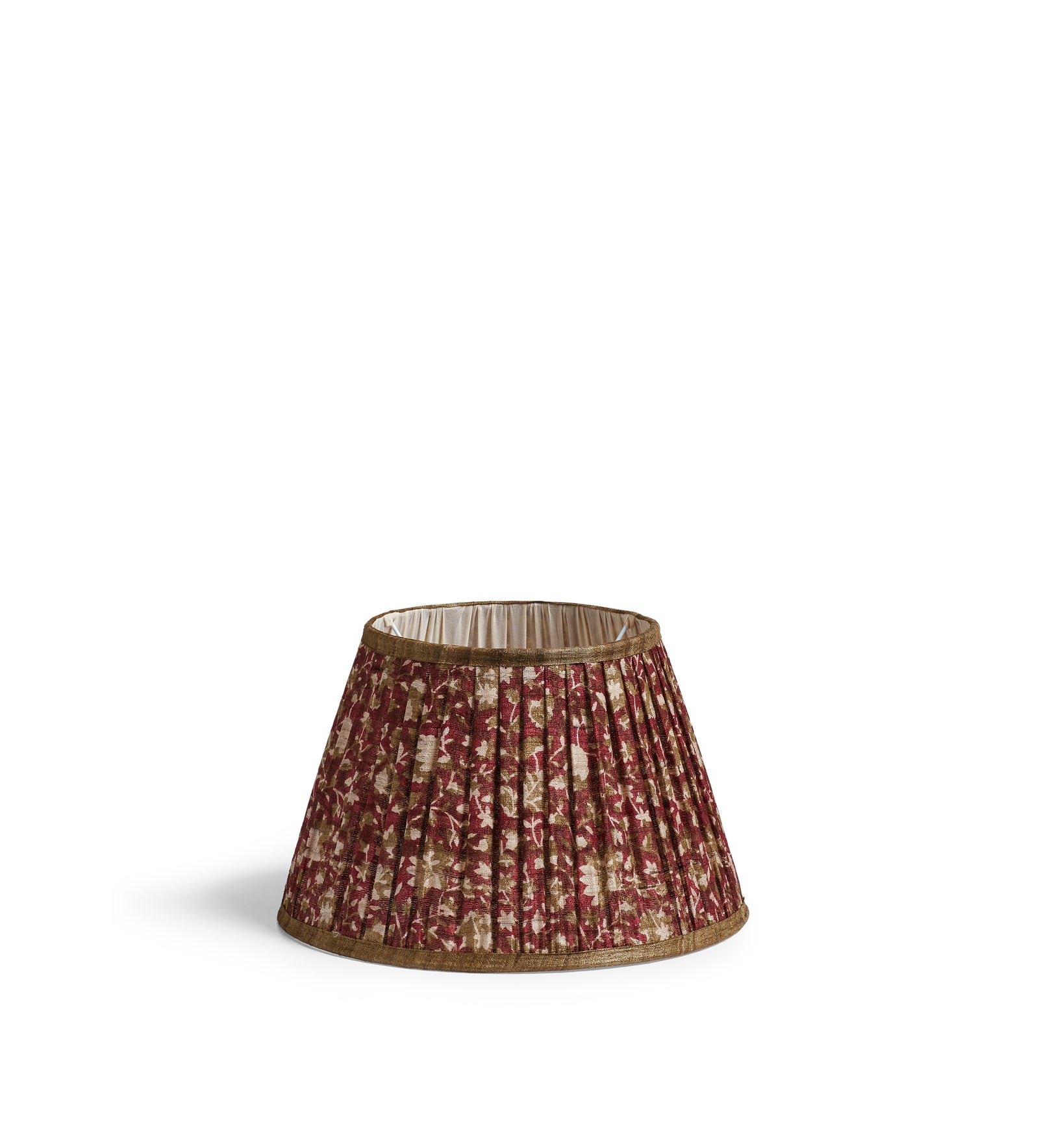 Eirys Lampshade 35cm - Warm Red/Hemp