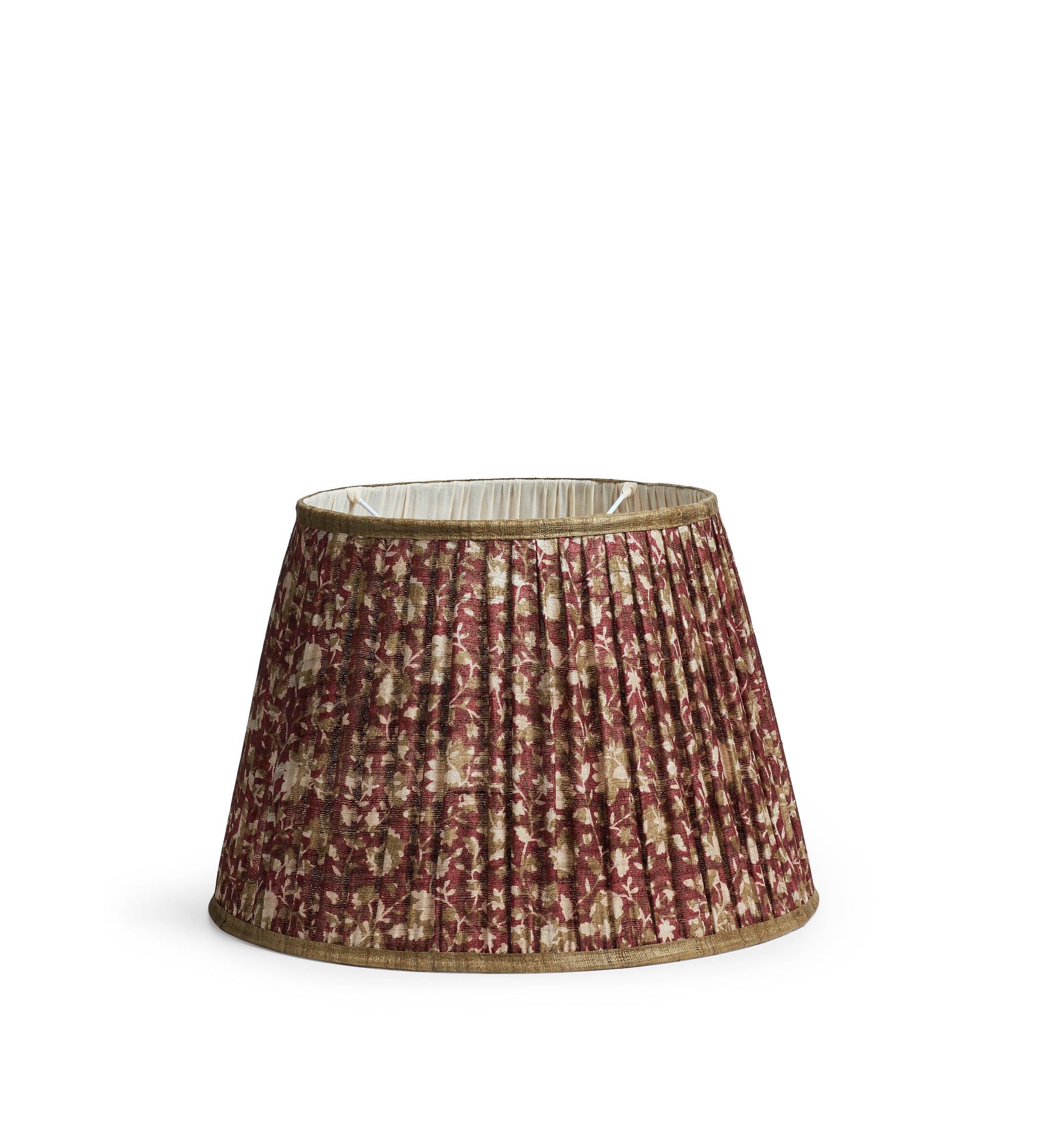 Eirys Lampshade 45cm - Warm Red/Hemp