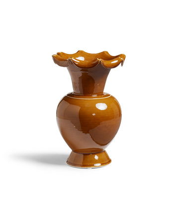 Eleni Vase - Mustard