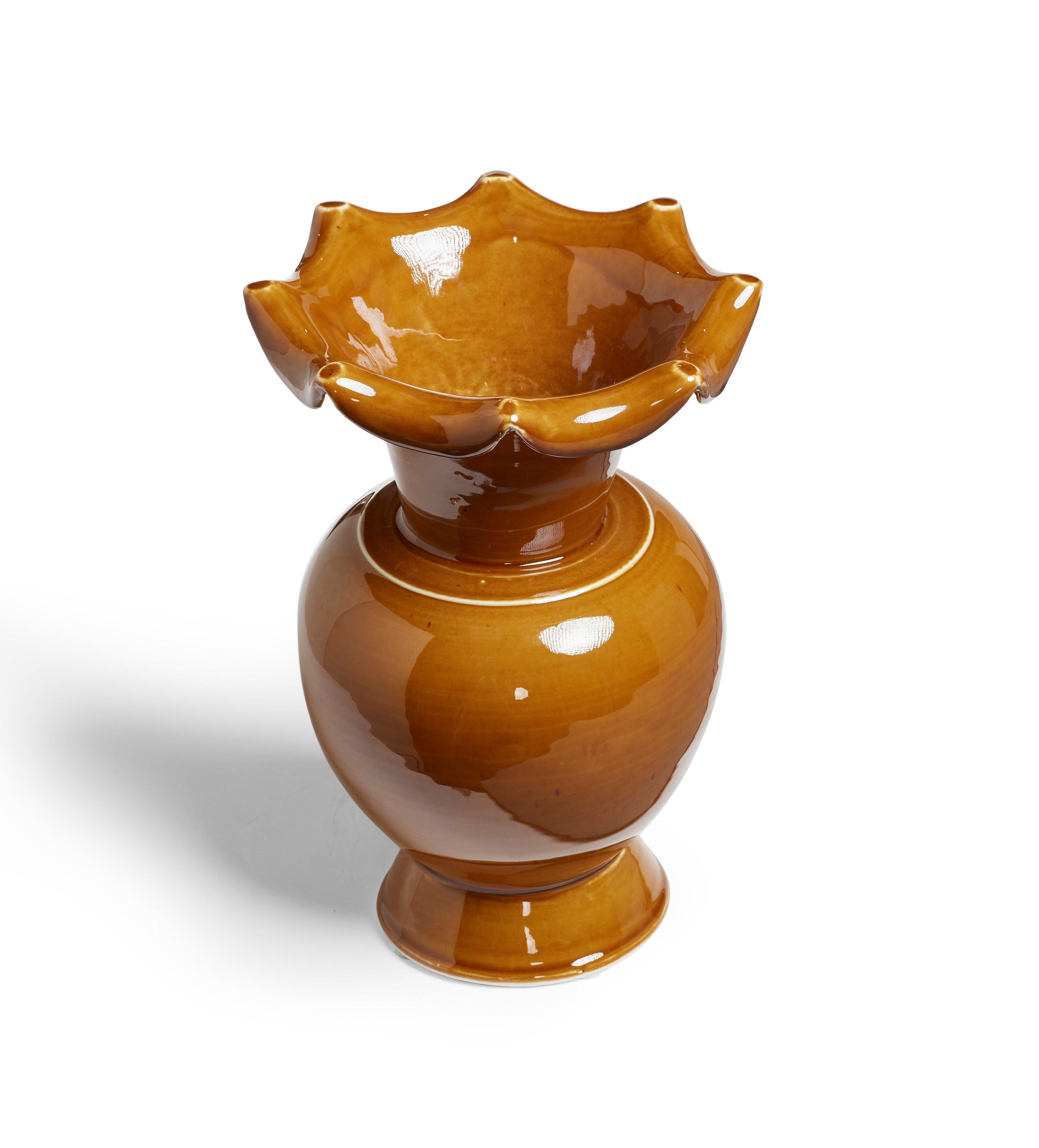 Eleni Vase - Mustard