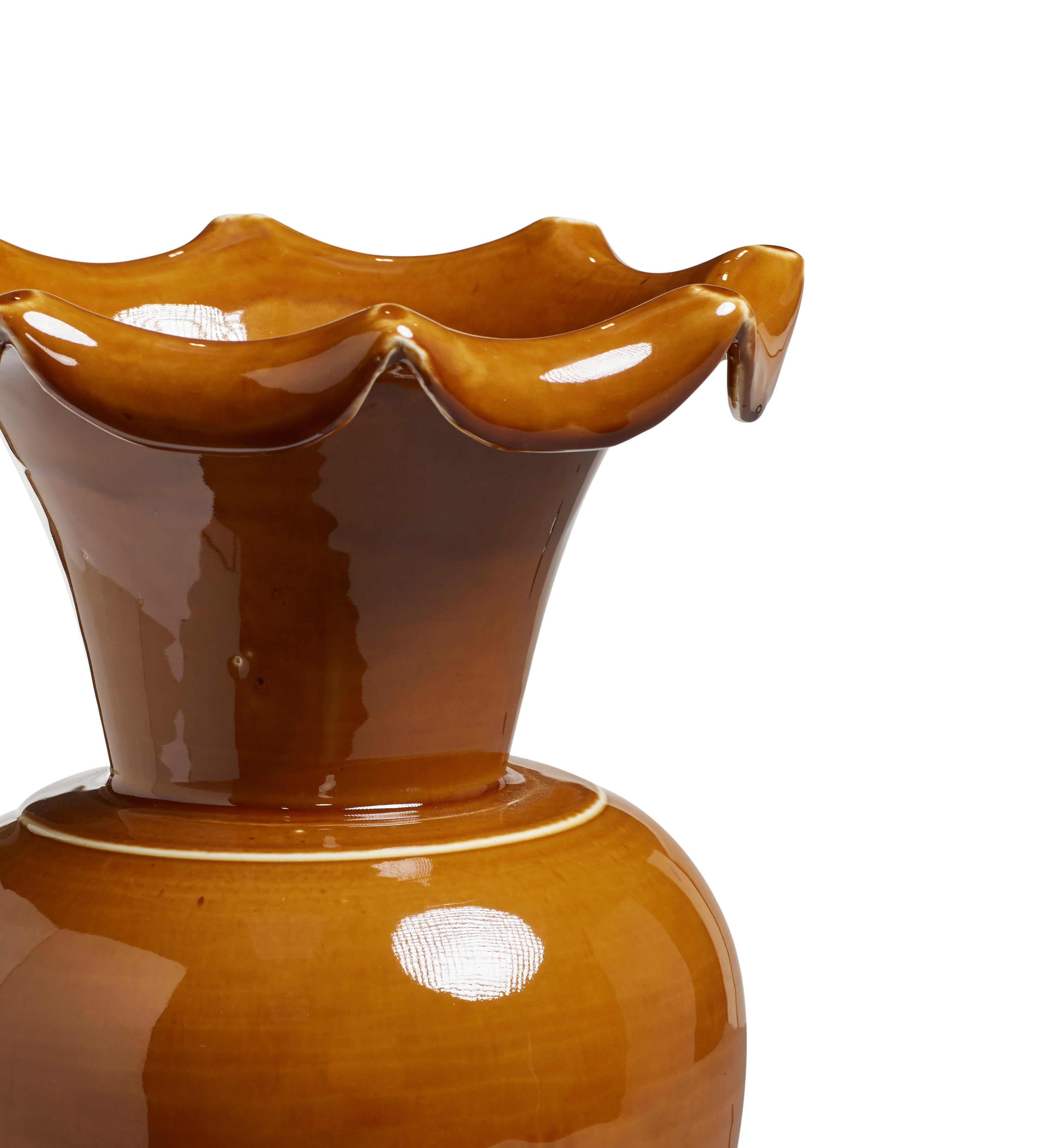 Eleni Vase - Mustard