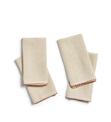 Elias Napkins - Set of Four - Putty