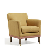 Ellary Linen Armchair - Dijon