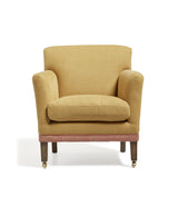 Ellary Linen Armchair - Dijon