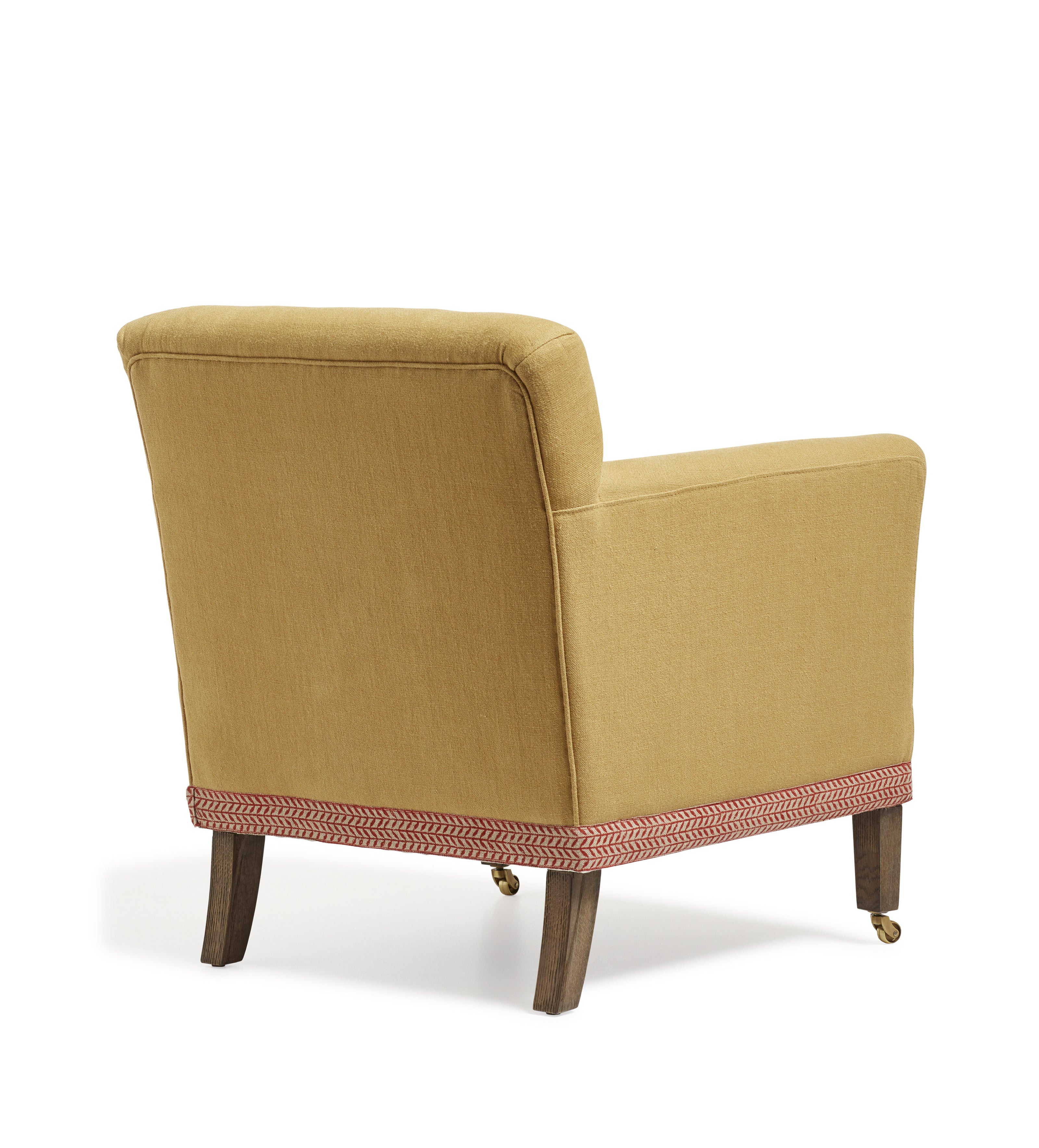 Ellary Linen Armchair - Dijon