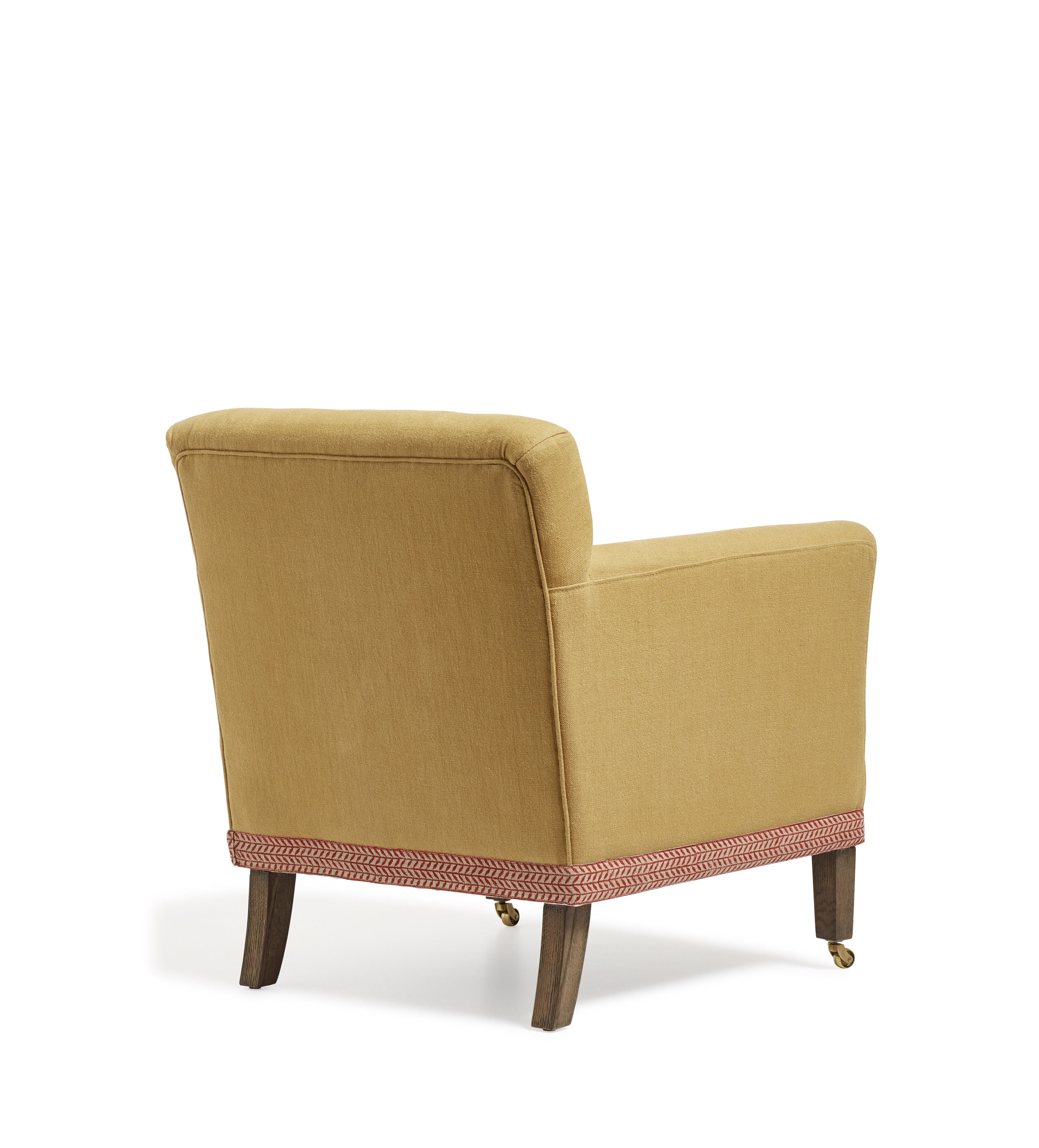 Ellary Linen Armchair - Dijon