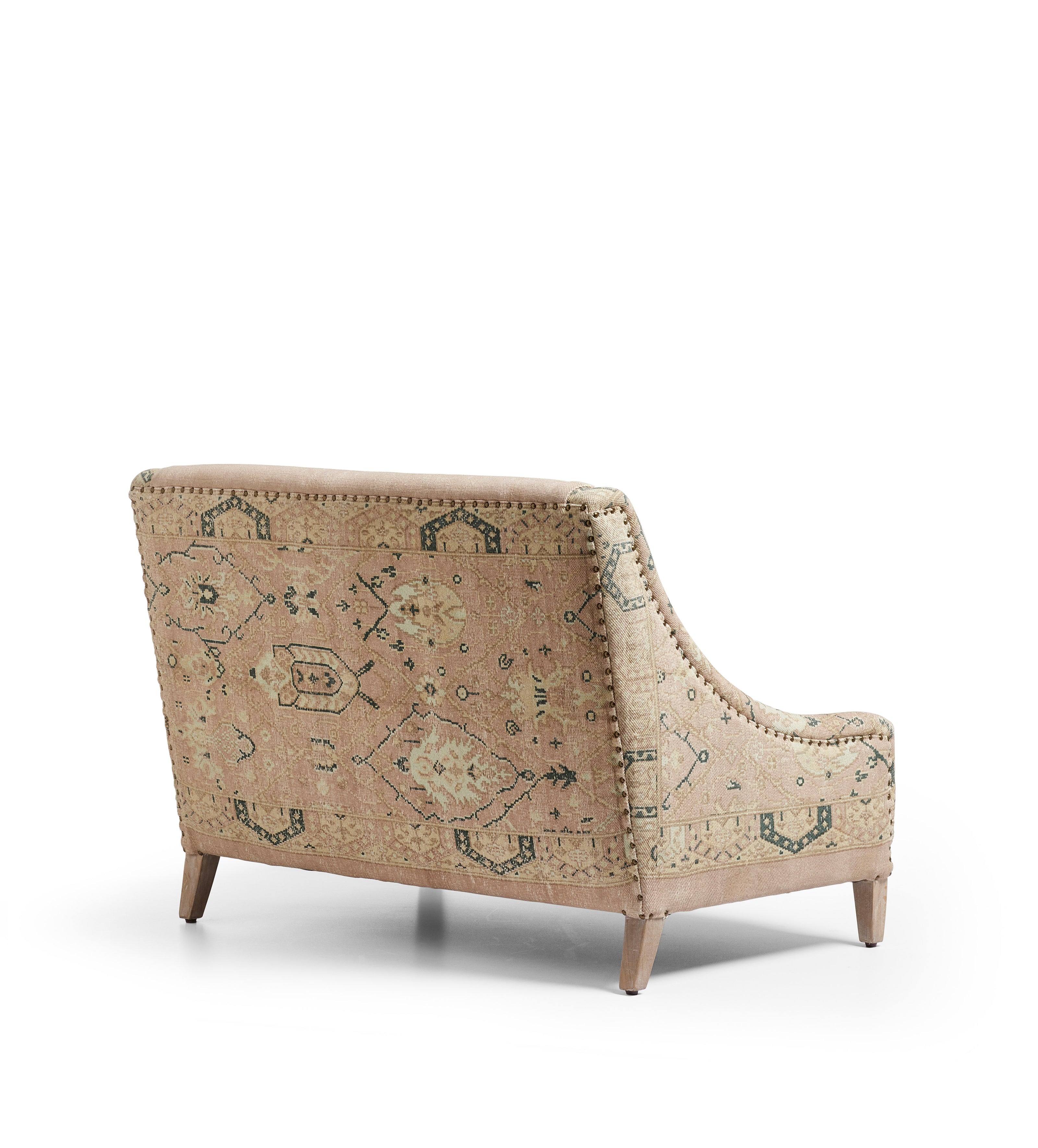 Elsdon Loveseat Sofa - Washed Rose